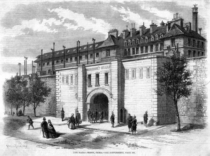 Framed Print : Mazas prison, Paris Framed Print : Mazas prison, Paris