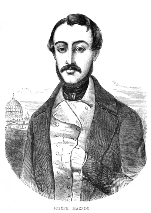 Framed Print : MAZZINI. GIUSEPPE MAZZINI Italian statesman Date: 1805 - 1872 Framed Print : MAZZINI. GIUSEPPE MAZZINI Italian statesman Date: 1805 - 1872