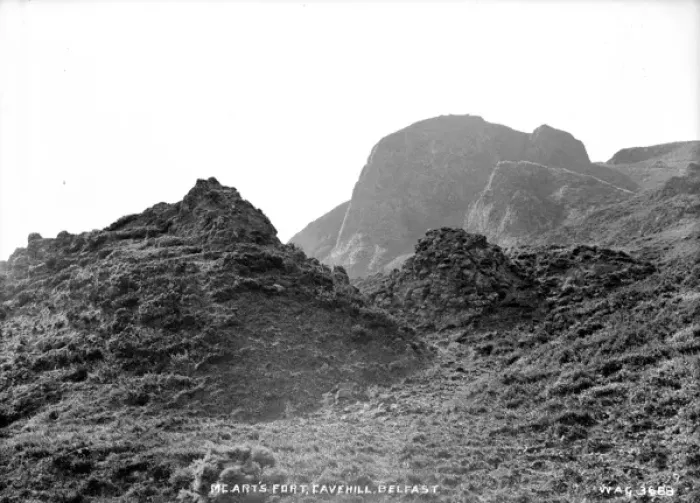 Framed Print : Mcarts fort, Cavehill, Belfast Framed Print : Mcarts fort, Cavehill, Belfast