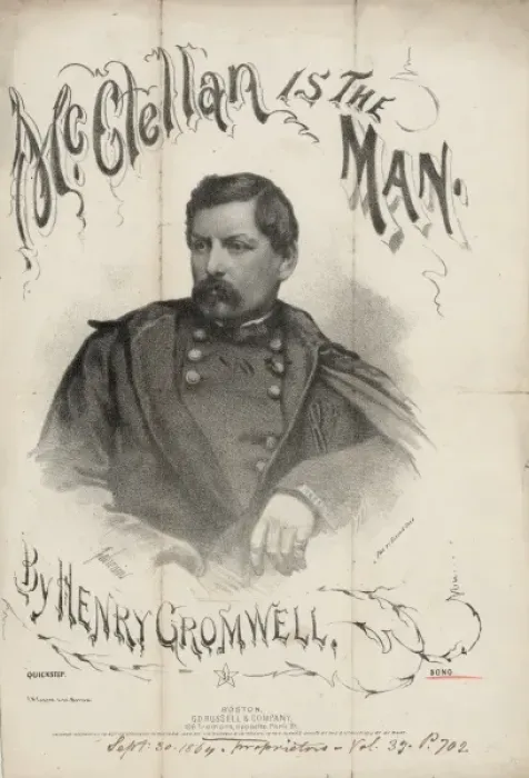 Framed Print : McClellan is the Man, by Henry Cromwell Framed Print : McClellan is the Man, by Henry Cromwell