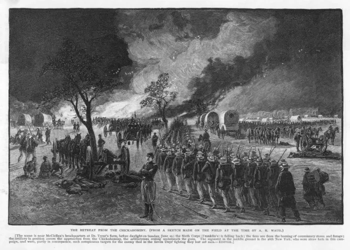 Framed Print : Mcclellan Retreats Framed Print : Mcclellan Retreats