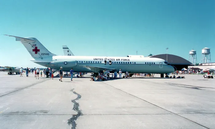 Framed Print : McDonnell Douglas C-9A 67-22585 Framed Print : McDonnell Douglas C-9A 67-22585