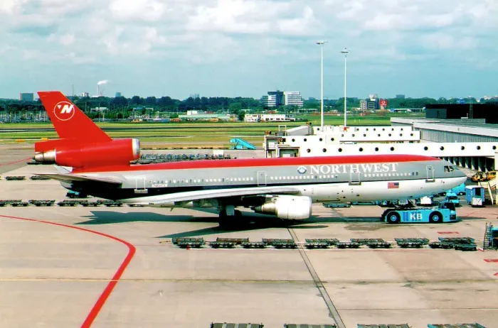 Framed Print : McDonnell Douglas DC-10-30 N235NW Framed Print : McDonnell Douglas DC-10-30 N235NW