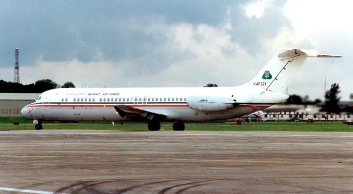 Framed Print : McDonnell Douglas DC-9-32F KAF 321 Framed Print : McDonnell Douglas DC-9-32F KAF 321