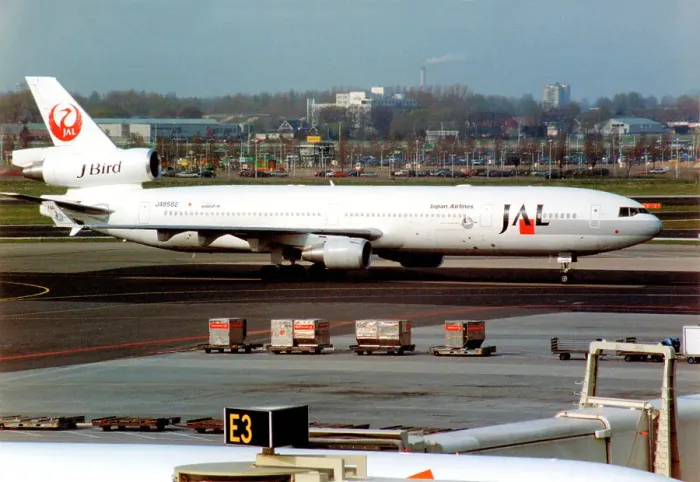 Framed Print : McDonnell Douglas MD-11F JA8582 Framed Print : McDonnell Douglas MD-11F JA8582