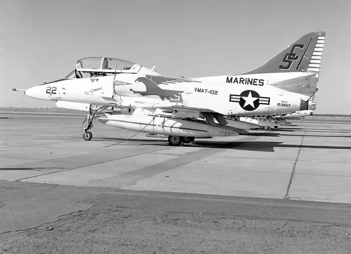 Framed Print : McDonnell Douglas TA-4J Skyhawk 153663 Framed Print : McDonnell Douglas TA-4J Skyhawk 153663