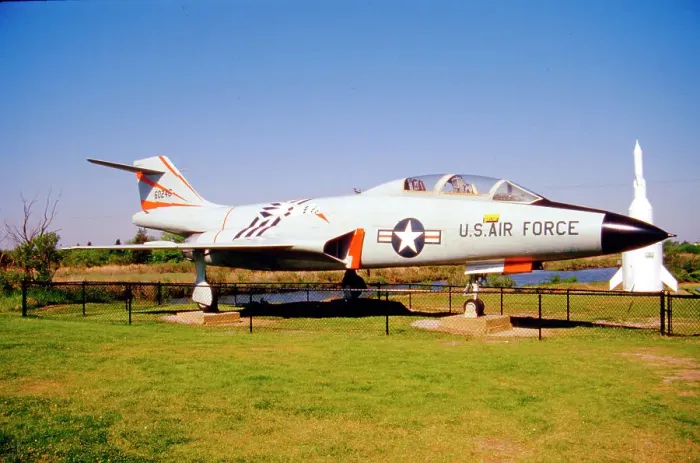 Framed Print : McDonnell F-101F Voodoo 56-0246