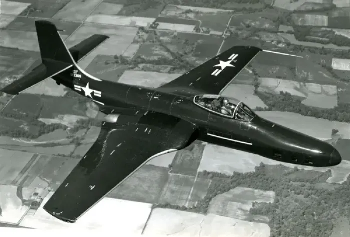 Framed Print : McDonnell F2H-2P Banshee, 123366 Framed Print : McDonnell F2H-2P Banshee, 123366