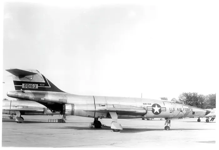 Framed Print : McDonnell RF-101C Voodoo 56-163 Framed Print : McDonnell RF-101C Voodoo 56-163