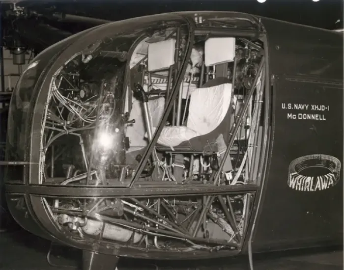 Framed Print : McDonnell XHJH-1 Whirlaway, 6 November 1946 Framed Print : McDonnell XHJH-1 Whirlaway, 6 November 1946