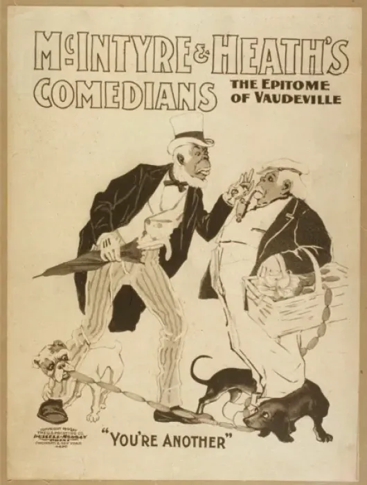 Framed Print : McIntyre & Heaths Comedians the epitome of vaudeville McInt Framed Print : McIntyre & Heaths Comedians the epitome of vaudeville McInt