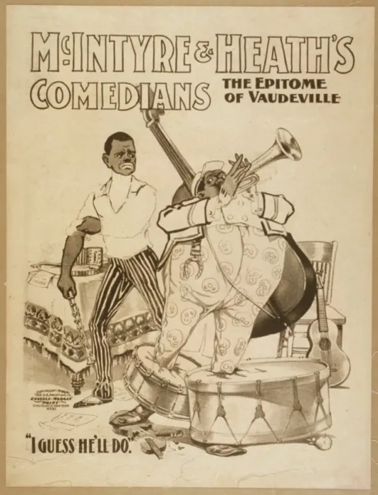 Framed Print : McIntyre & Heaths Comedians the epitome of vaudeville McInt Framed Print : McIntyre & Heaths Comedians the epitome of vaudeville McInt