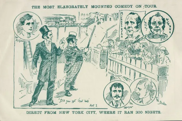Framed Print : McKennas Flirtation by Edgar Selden. Hardie & Von Leers Comedian Framed Print : McKennas Flirtation by Edgar Selden. Hardie & Von Leers Comedian
