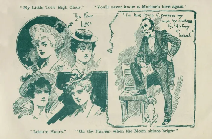 Framed Print : McKennas Flirtation by Edgar Selden. Hardie & Von Leers Comedian Framed Print : McKennas Flirtation by Edgar Selden. Hardie & Von Leers Comedian
