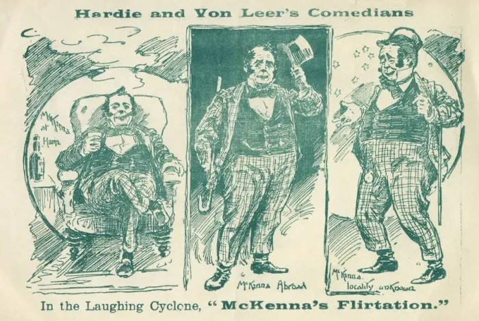 Framed Print : McKennas Flirtation by Edgar Selden. Hardie & Von Leers Comedian Framed Print : McKennas Flirtation by Edgar Selden. Hardie & Von Leers Comedian