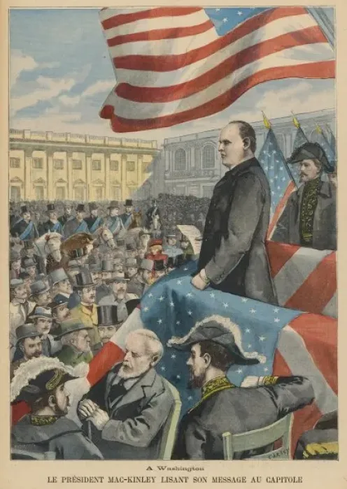 Framed Print : Mckinley / Petit Parisien Framed Print : Mckinley / Petit Parisien