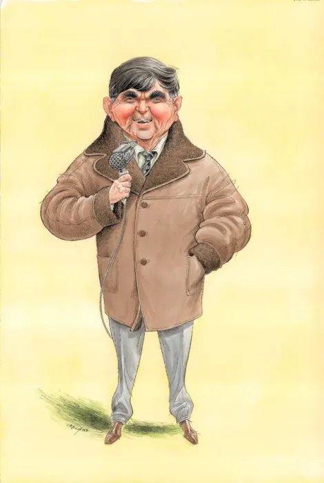 Framed Print : Bill McLaren - Rugby commentator Framed Print : Bill McLaren - Rugby commentator