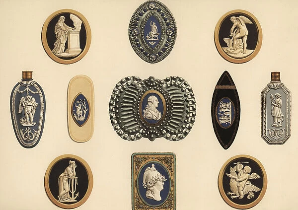 Medallions and mounted pieces