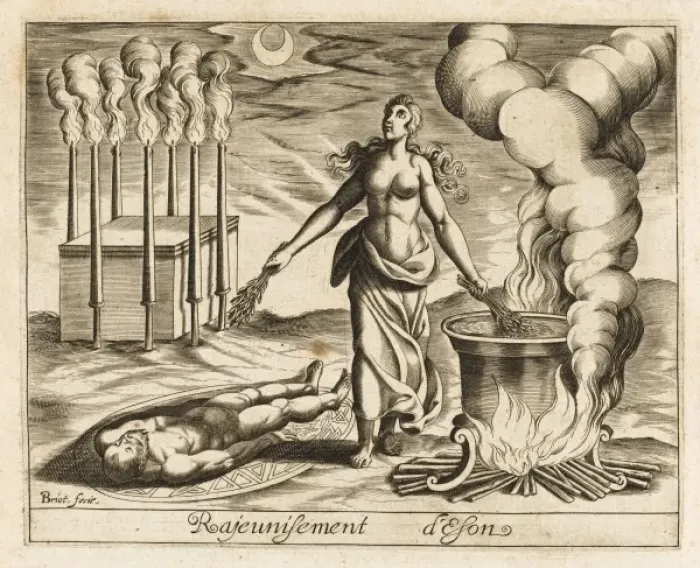 Framed Print : Medea Rejuvenates Aeson Framed Print : Medea Rejuvenates Aeson