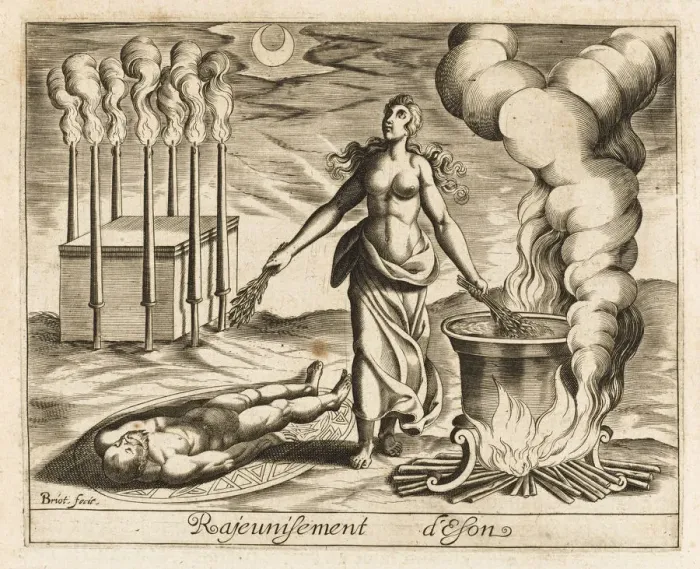 Framed Print : MEDEA REJUVENATING