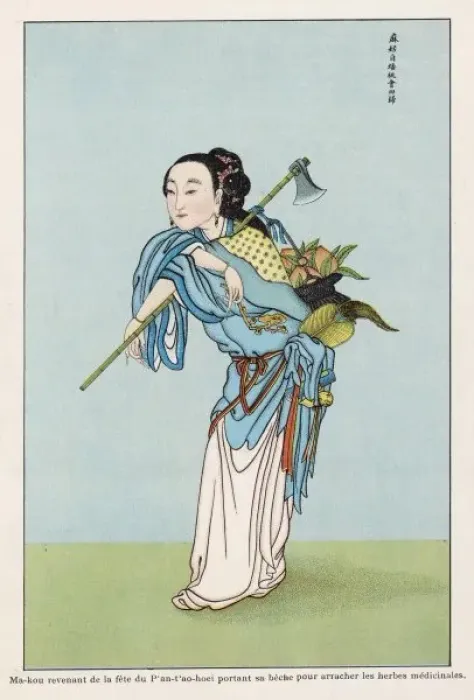 Framed Print : Medicinal Herbs Goddess Framed Print : Medicinal Herbs Goddess