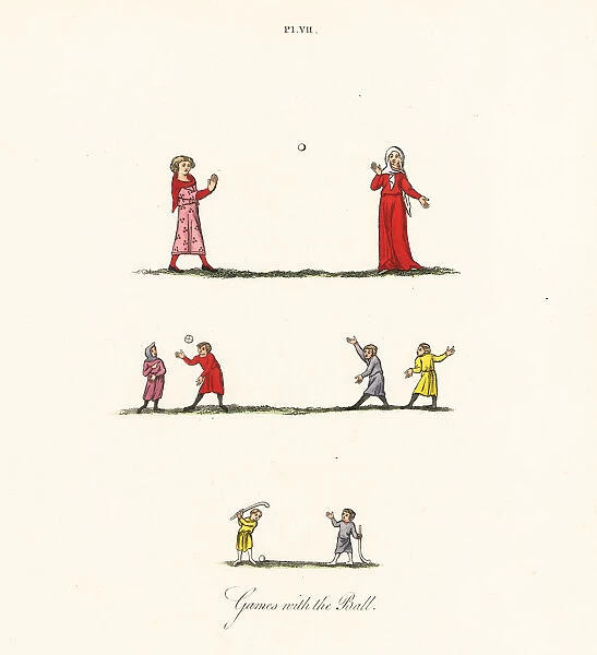 Medieval ball games