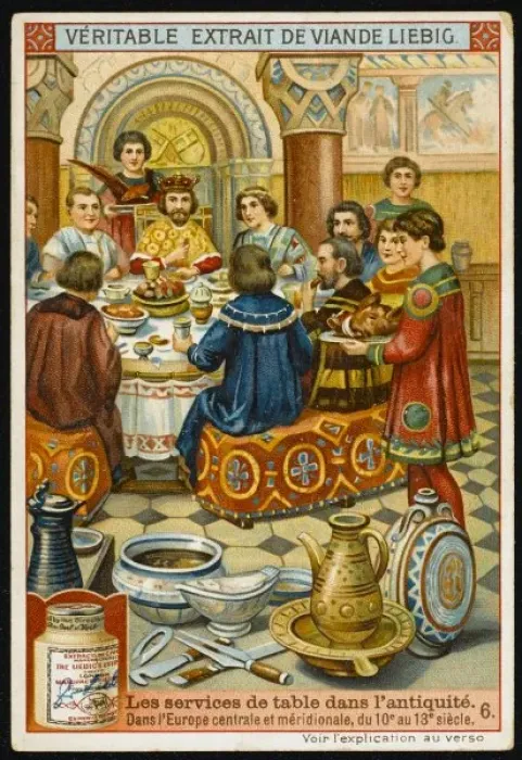 Framed Print : A Medieval Banquet Framed Print : A Medieval Banquet