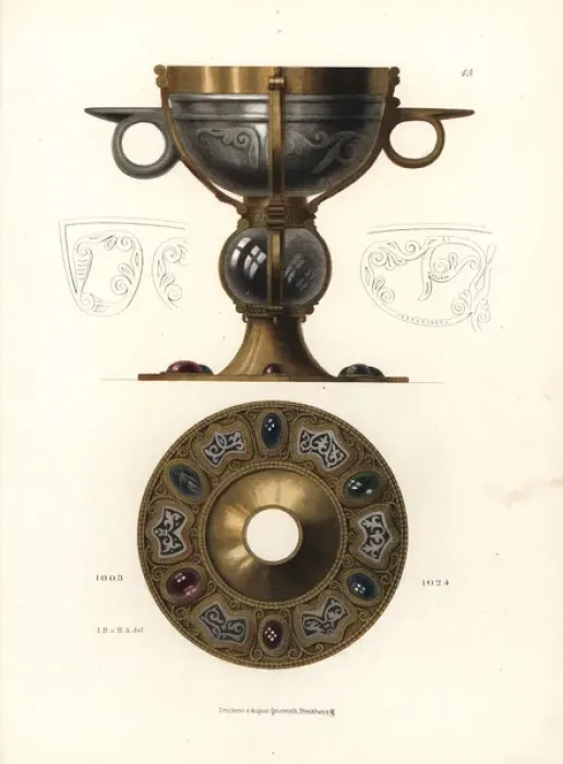 Framed Print : Medieval chalice Framed Print : Medieval chalice