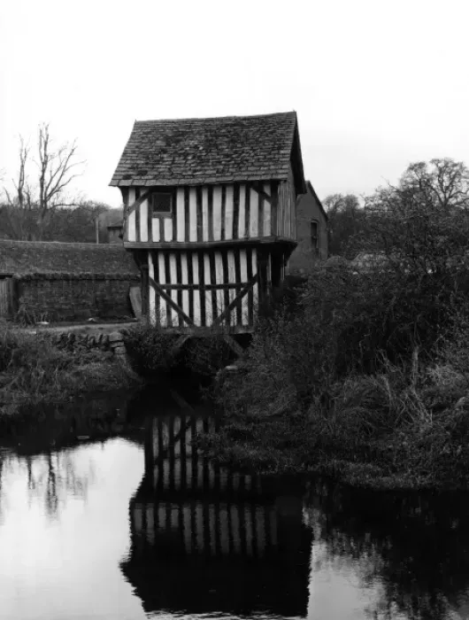 Framed Print : Medieval Gatehouse Framed Print : Medieval Gatehouse