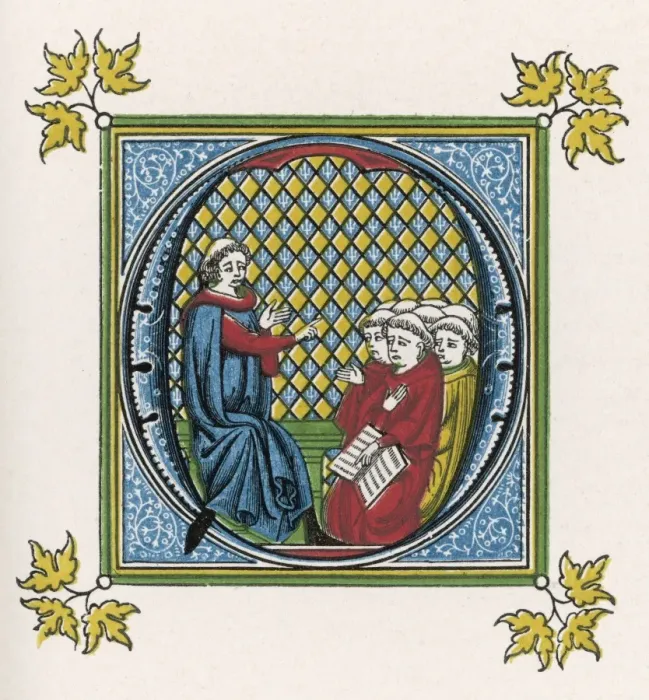 Framed Print : Medieval School Framed Print : Medieval School