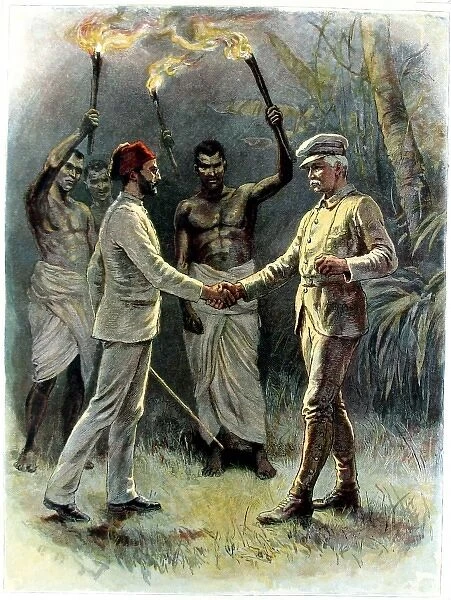 Meeting of Emin Pasha and Sir Henry Morton Stanley, Kavalli