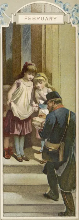 Framed Print : Meeting Postman Framed Print : Meeting Postman