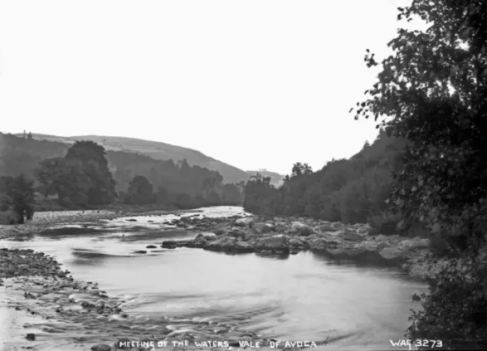 Framed Print : Meeting of the Waters, Vale of Avoca Framed Print : Meeting of the Waters, Vale of Avoca