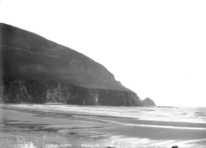 Framed Print : Mehaun Cliffs, Achill Is Framed Print : Mehaun Cliffs, Achill Is