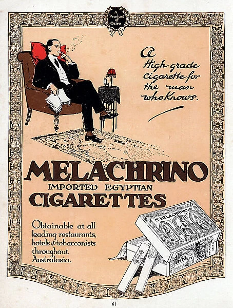 Melachrino Advertisement
