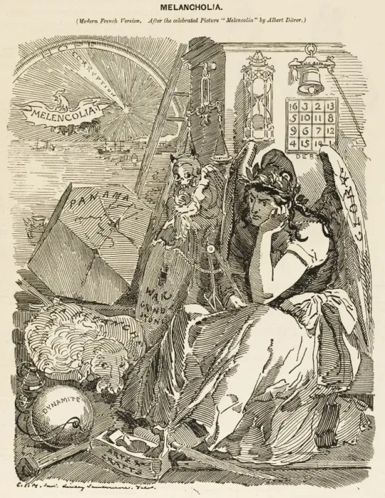 Framed Print : Melancholy France
