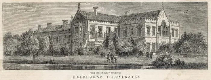 Framed Print : Melbourne University Framed Print : Melbourne University