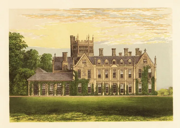 Framed Print : Melbury House, Dorsetshire, England Framed Print : Melbury House, Dorsetshire, England