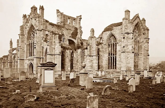 Framed Print : Melrose Abbey Framed Print : Melrose Abbey