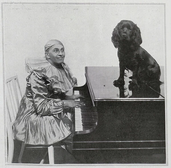 Melville Gideon at the Piano