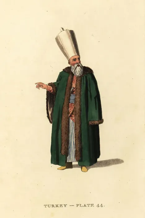 Framed Print : Member of the Divan, council of the Grand Vizier, Ottoman Empire Framed Print : Member of the Divan, council of the Grand Vizier, Ottoman Empire