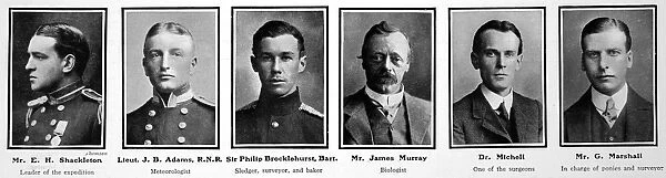 Members of 1914 Antarctic expedition