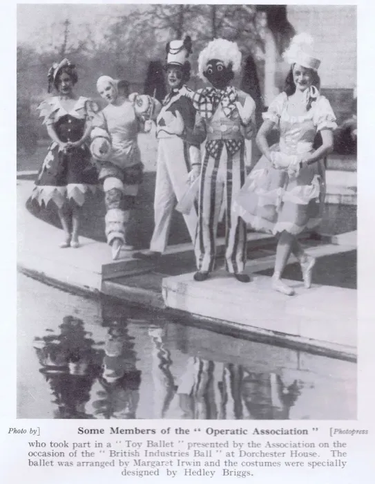 Framed Print : Members of the Operatic Association dressed for a Toy Ballet Framed Print : Members of the Operatic Association dressed for a Toy Ballet