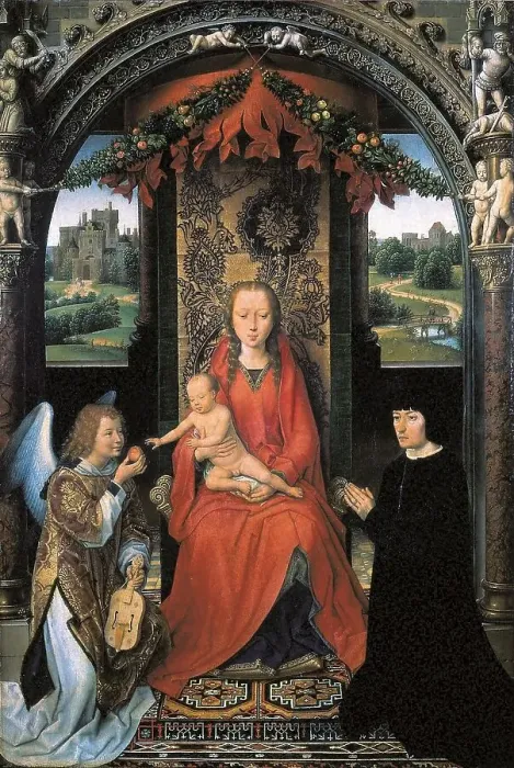 Framed Print : MEMLING, Hans (1433-1494) Framed Print : MEMLING, Hans (1433-1494)