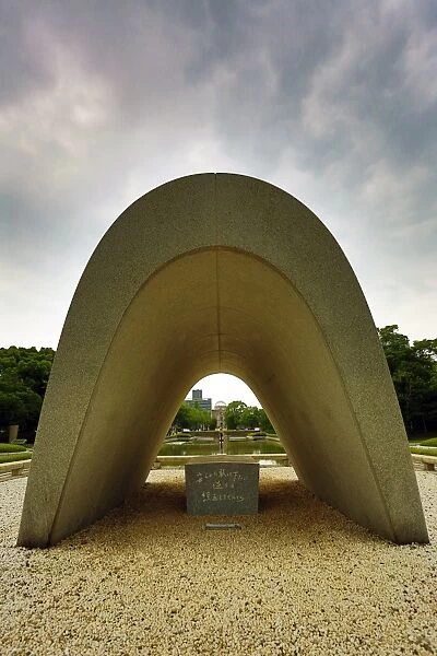 Memorial Cenotaph and Atomic Bomb Dome, Hiroshima