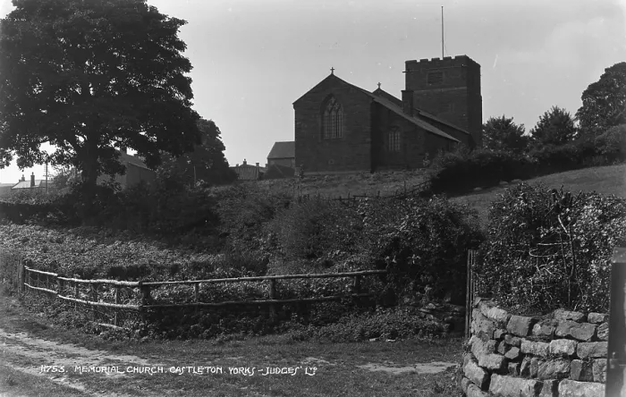 Framed Print : Memorial Church in Castleton Framed Print : Memorial Church in Castleton