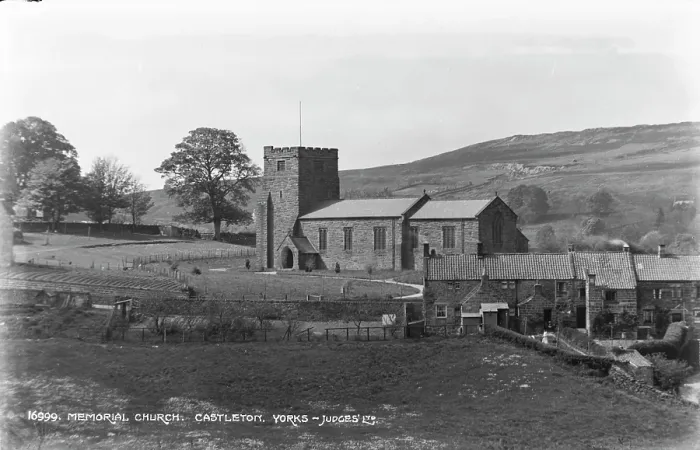 Framed Print : Memorial Church in Castleton Framed Print : Memorial Church in Castleton