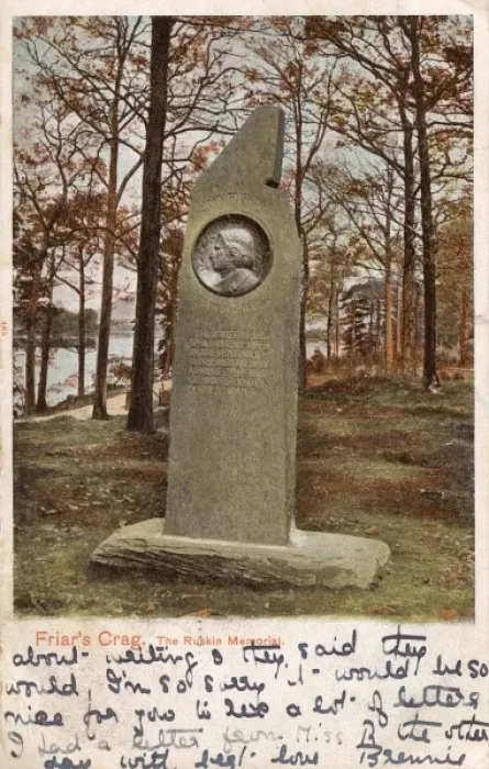 Framed Print : Memorial to Ruskin - Friars Crag Framed Print : Memorial to Ruskin - Friars Crag