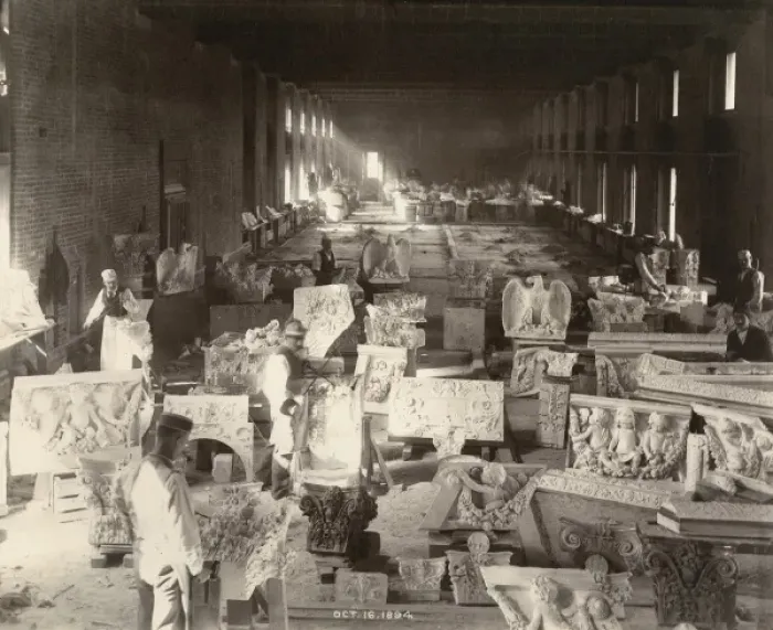 Framed Print : Men carving sculpture for the Library of Congress Thomas Jef Framed Print : Men carving sculpture for the Library of Congress Thomas Jef