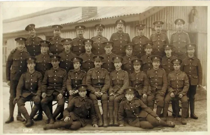 Framed Print : Men of the Kings Liverpool, Border Regiment and others Framed Print : Men of the Kings Liverpool, Border Regiment and others